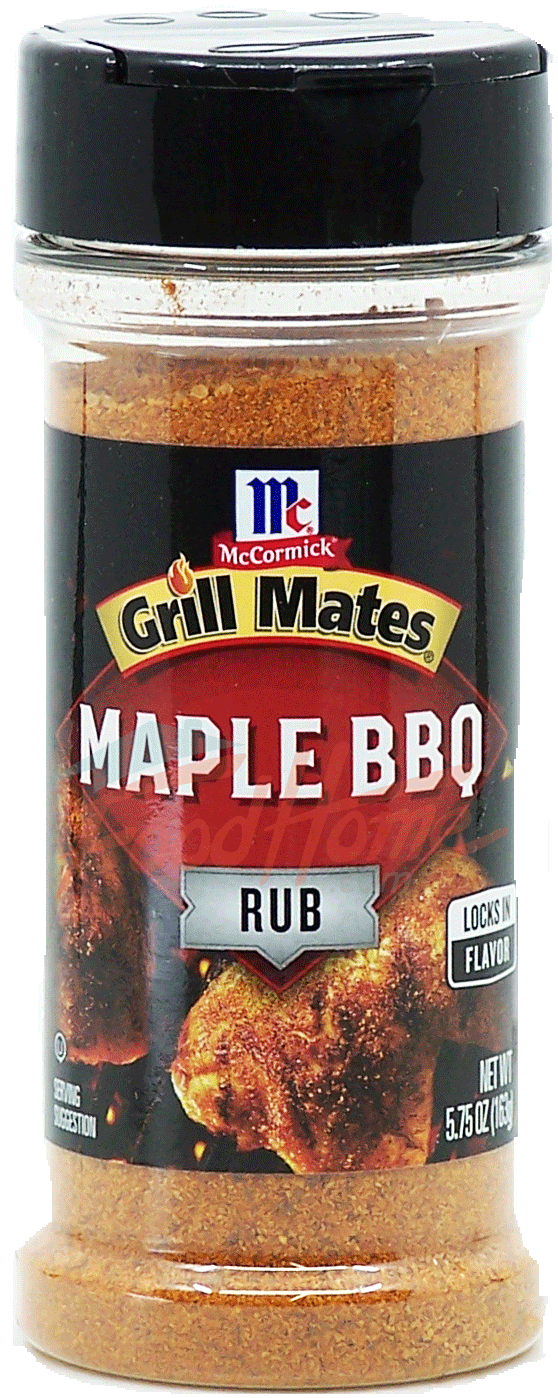 Mc Cormick Grill Mates maple bbq dry rub Full-Size Picture